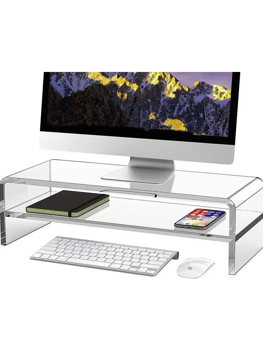 پایه سه پایه مدرن برای مانیتور با قابلیت تنظیم ارتفاع و زاویه