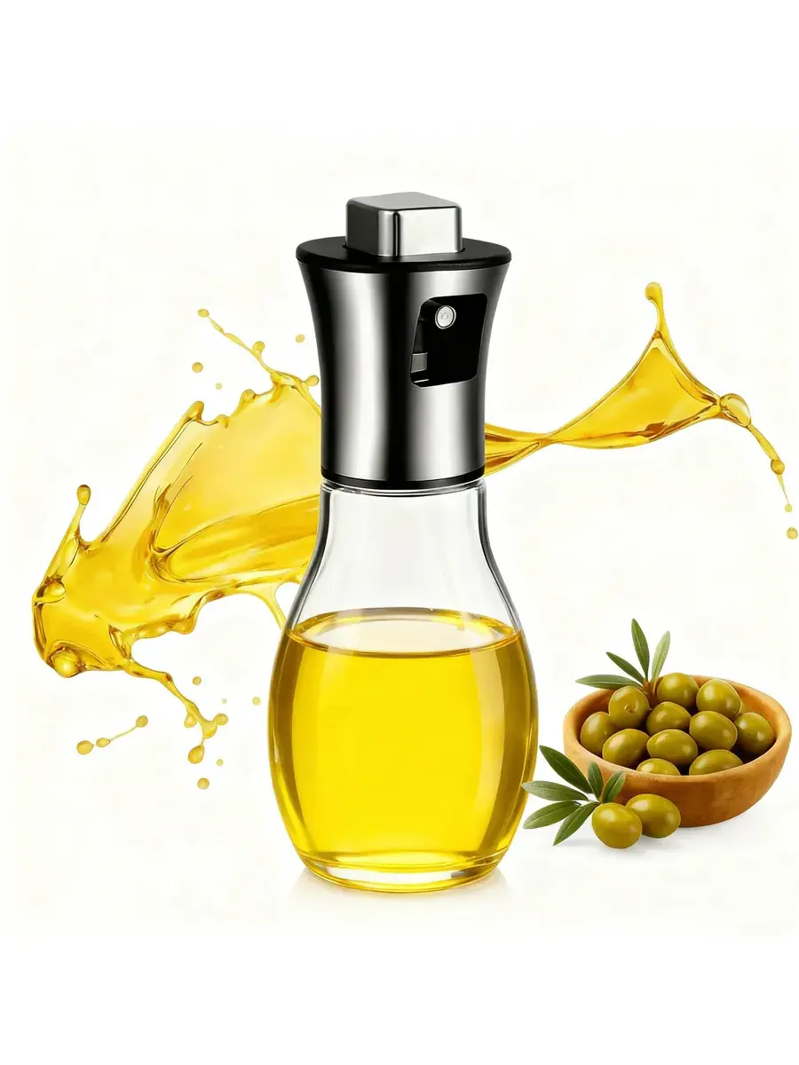 اسپری روغن با طراحی مدرن و نوک پخش یکنواخت برای آشپزی دقیق