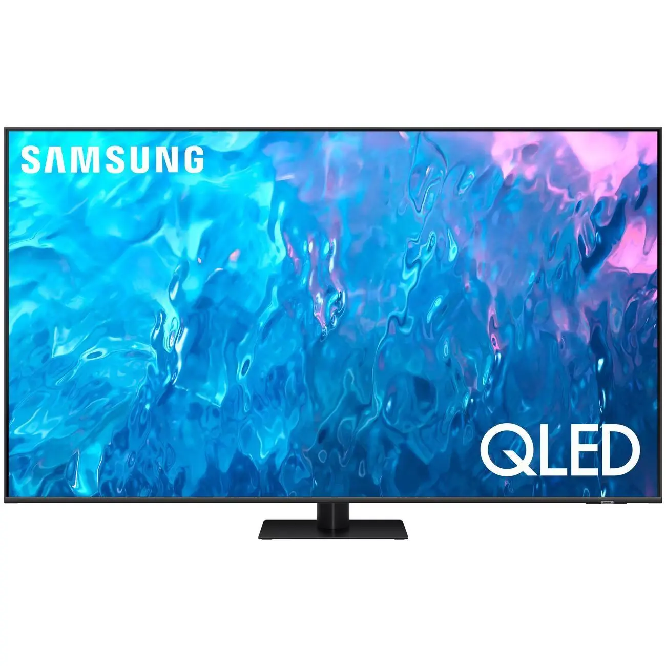 نمونه تلویزیون سامسونگ با فناوری QLED و طراحی مدرن