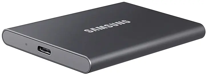 نمونهای از SSD اکسترنال با طراحی مدرن و پورت USB-C
