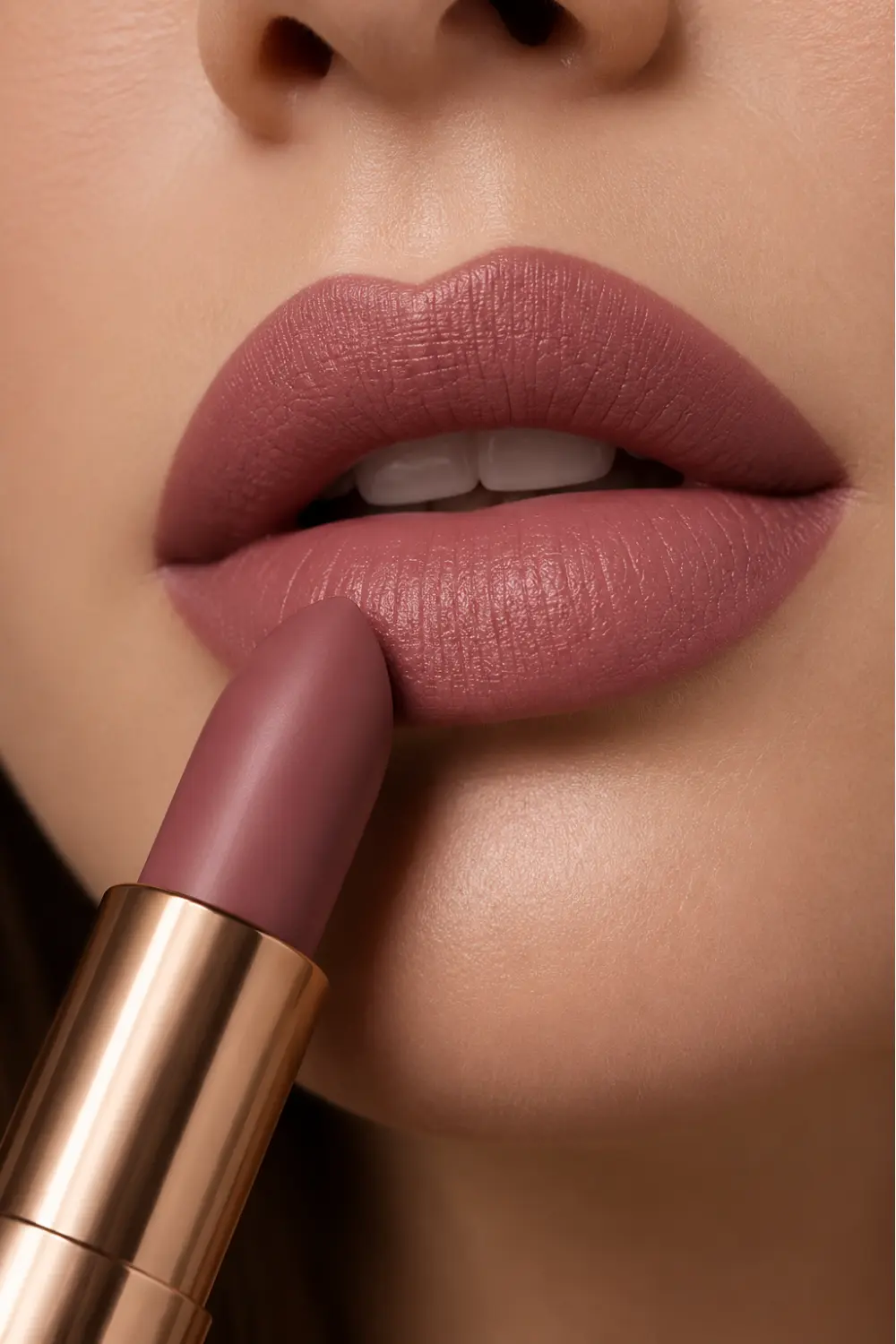 نمونههای مختلف خط لب بر روی لبها
