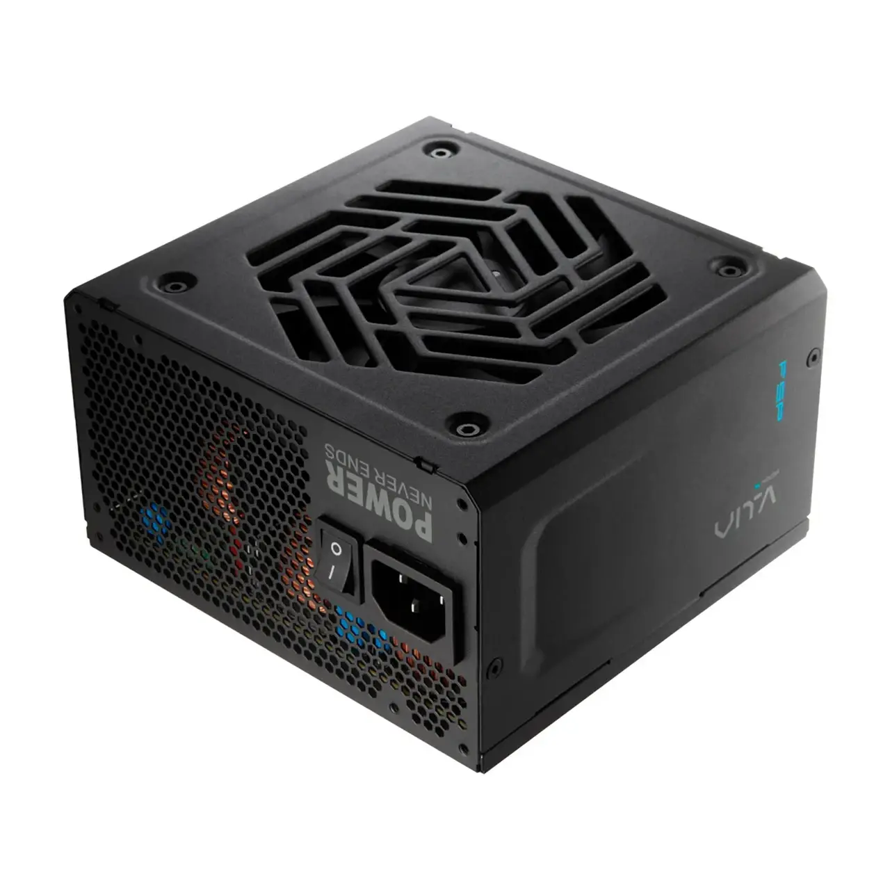 اتصالات مختلف پاور کامپیوتر شامل ۲۴ پین، ۸ پین CPU و کابلهای PCIe