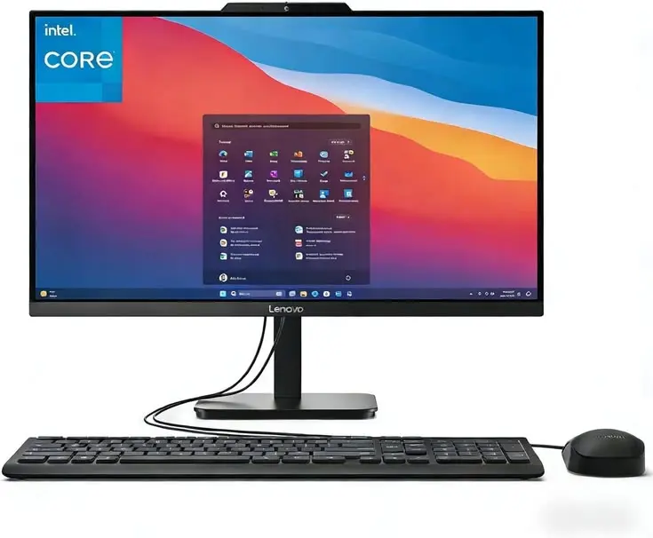نمایشگر آل این وان با رزولوشن بالا و کیفیت تصویر مناسب برای کارهای روزمره