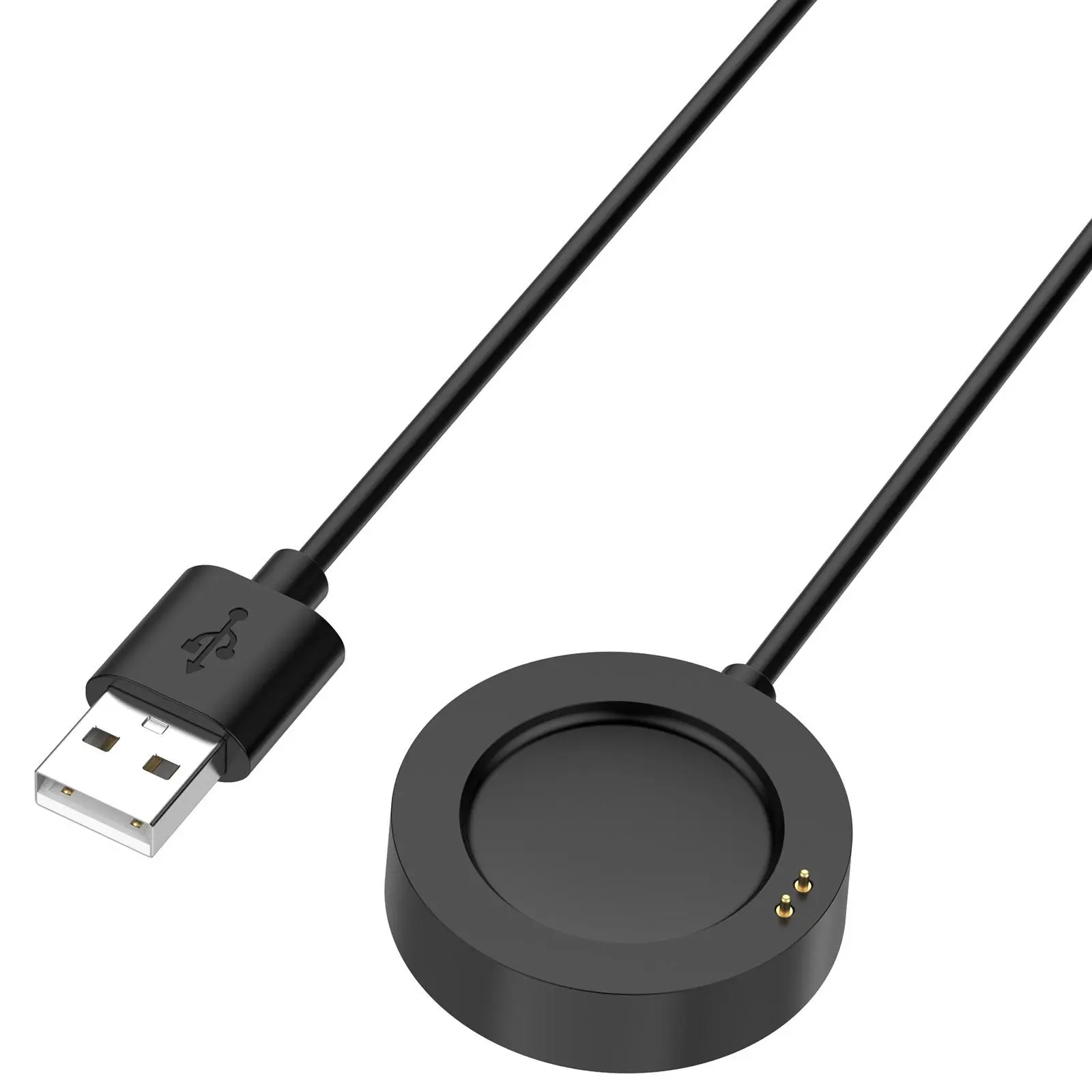 نمونه شارژر کابل دار USB-C برای ساعت هوشمند با کابل متصل به پورت شارژر