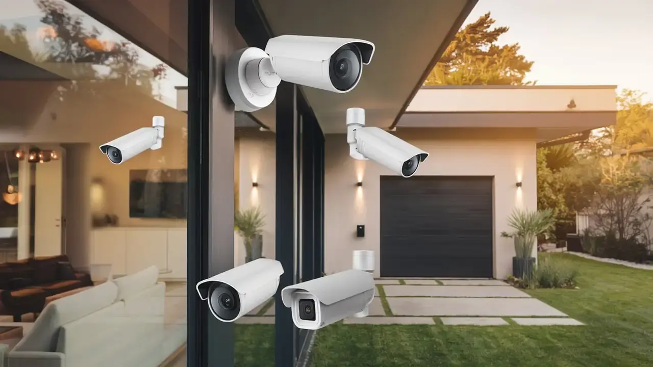 دوربین امنیتی 4K برای خانه با کیفیت تصویر بالا