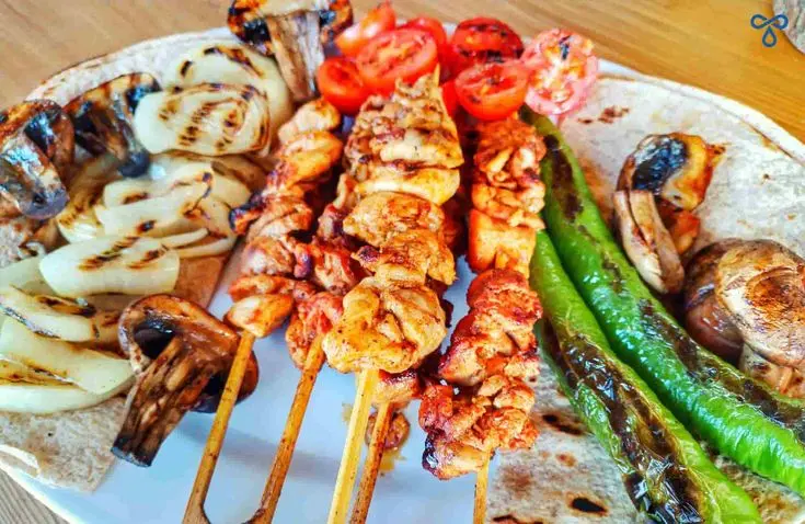 سیخهای فلزی ضدزنگ برای کباب