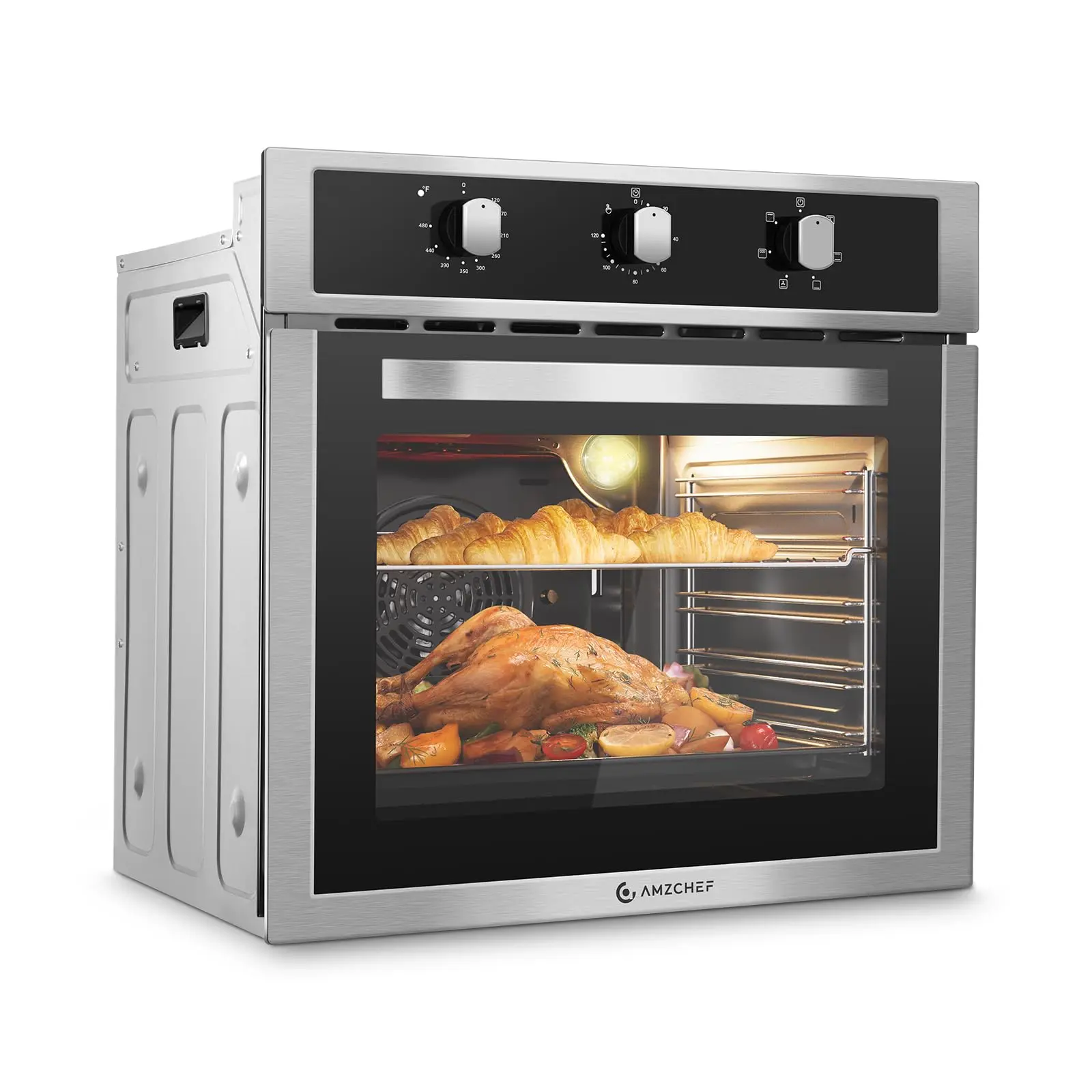 نمونه تنور نانوایی برقی با طراحی مدرن و دکمههای کنترل دمای قابل تنظیم