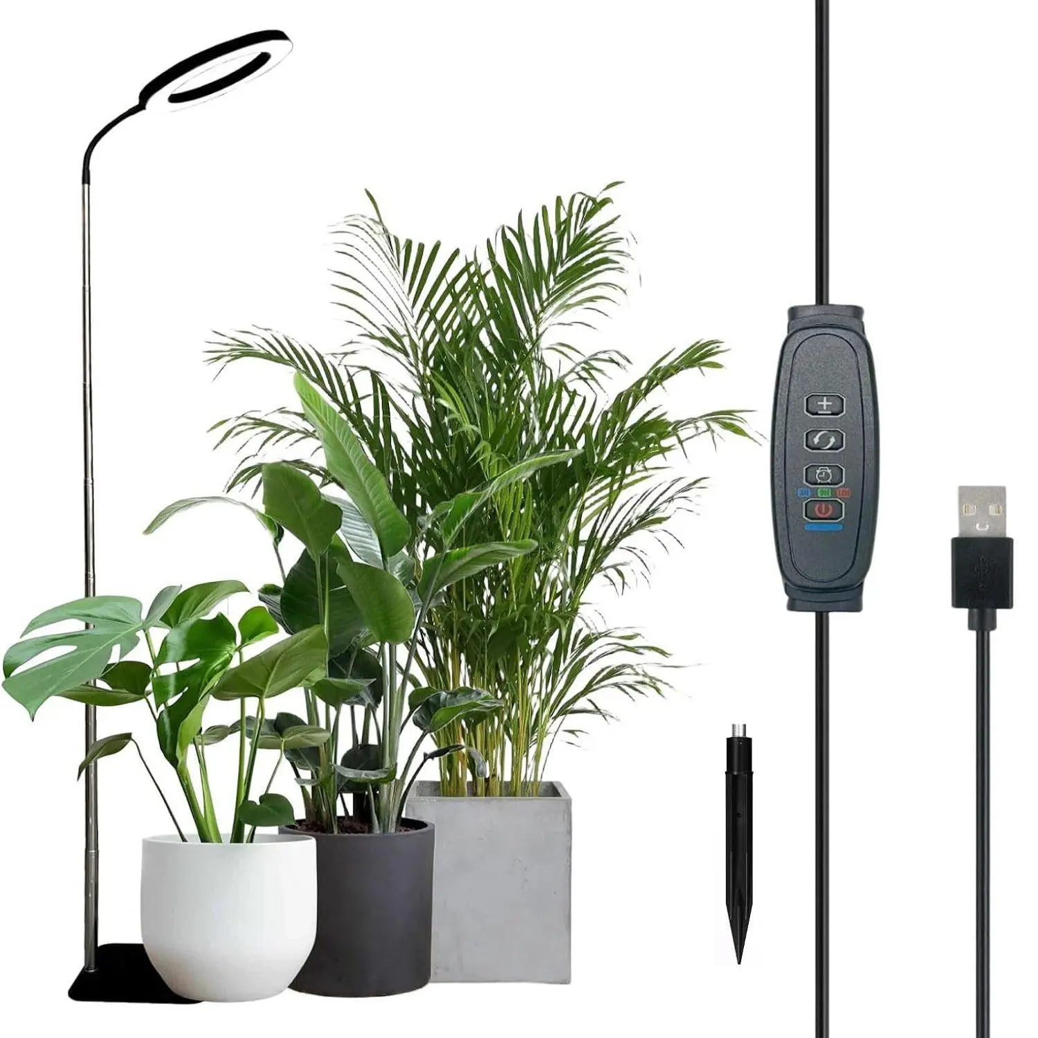 چراغ رشد LED برای گیاهان خانگی