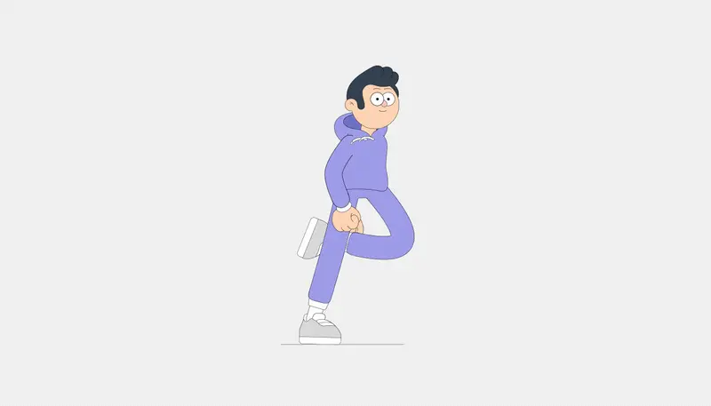 نمونه‌ای از انیمیشن تبلیغاتی با سبک Motion Graphics برای معرفی یک محصول فناوری