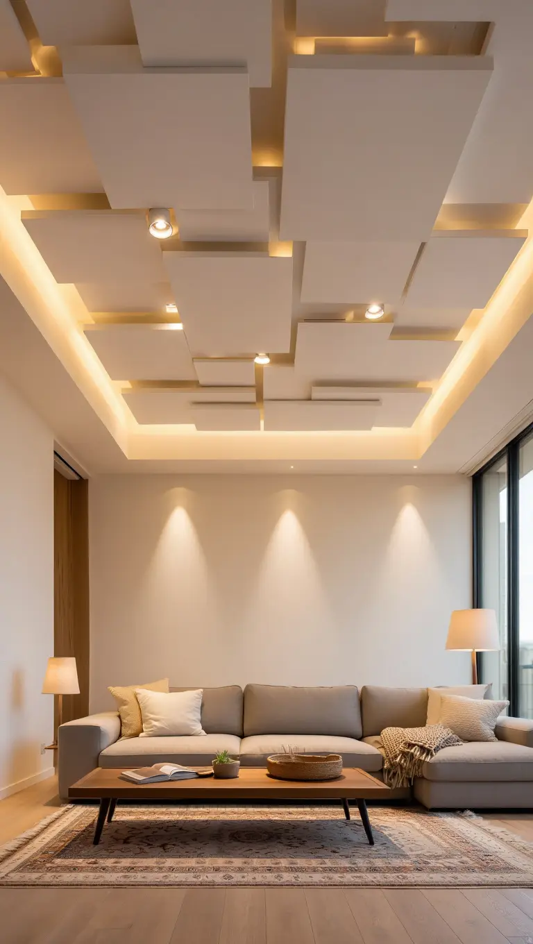 نمونه اجرای کناف در یک ساختمان با سطح صاف و زیبا