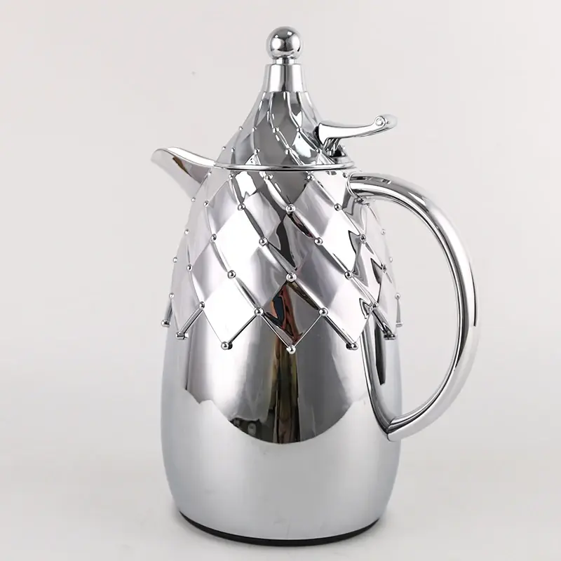 نمونه فلاسک چای با طراحی سنتی و داخلی شیشهای