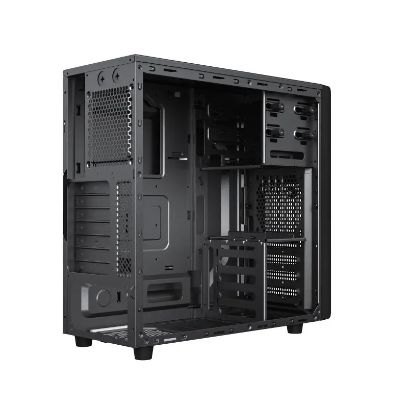 کیس کامپیوتر حرفهای با طراحی ATX و امکانات پیشرفته برای سیستمهای قدرتمند