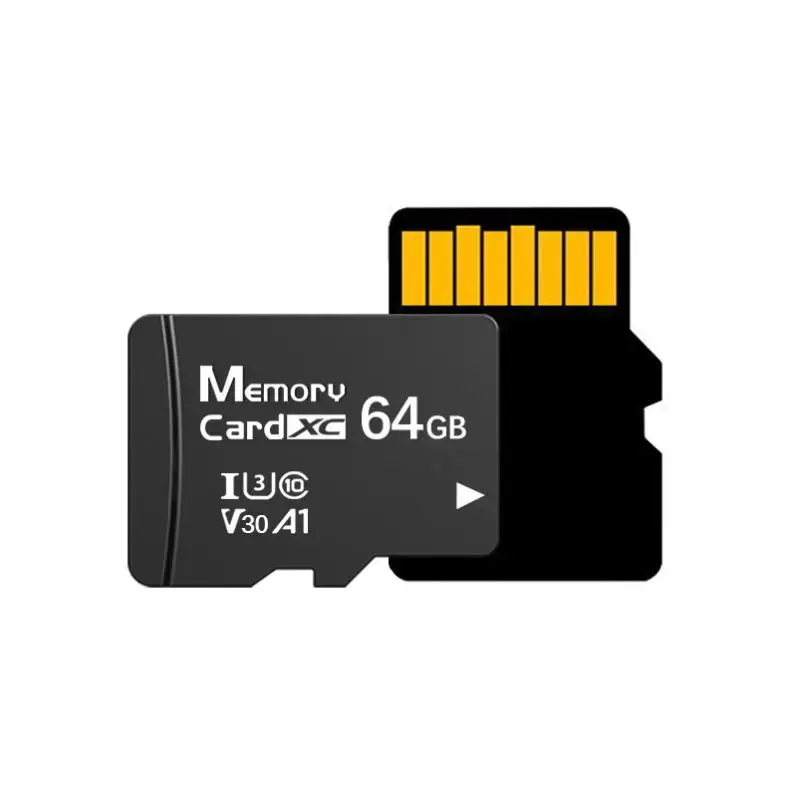 نمونه کارت حافظه microSD با ظرفیتهای مختلف از جمله ۱۲۸ گیگابایت