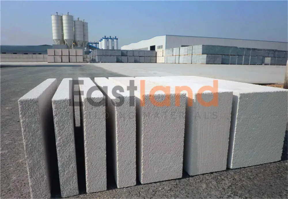 بلوکهای بتنی سبک پیشساخته در کارخانه