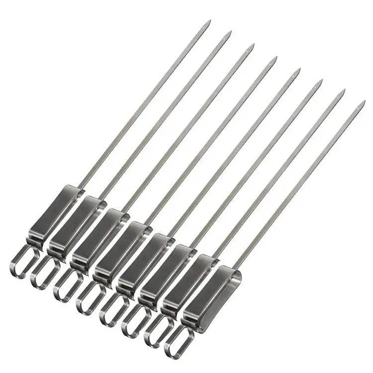 سیخ کباب مرغ با سبزیجات تازه