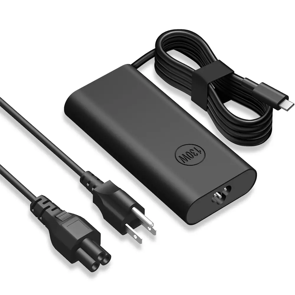 شارژر USB-C با طراحی کوچک و کابل قابل انعطاف برای لپ‌تاپ‌های مدرن
