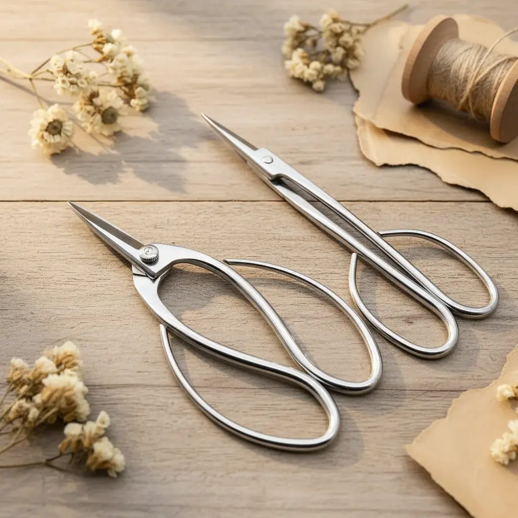 بیلچههای تخصصی برای کار با گیاهان بونسای و گلدانی با دقت بالا