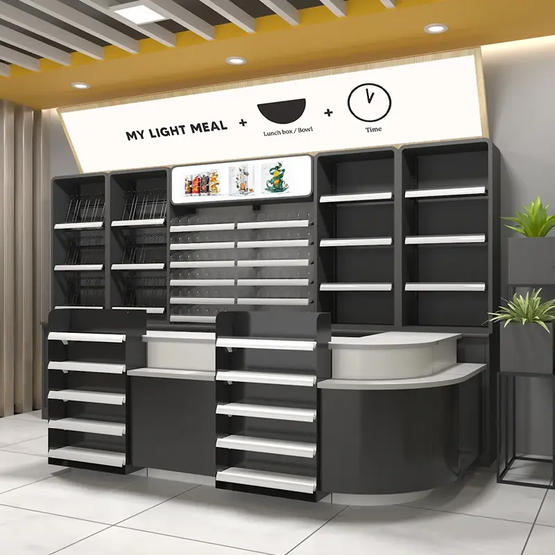 تجهیزات مدرن کابینت کاسبی با طراحی کاربردی و فضای مناسب برای مشتریان