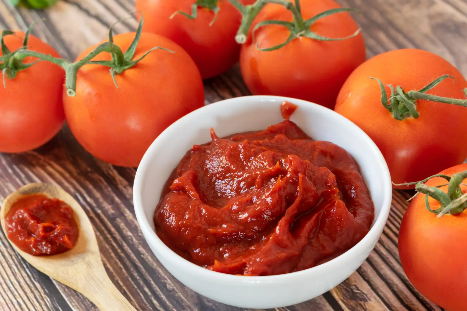 بسته‌بندی رب گوجه فرنگی صنعتی با لیبل واضح