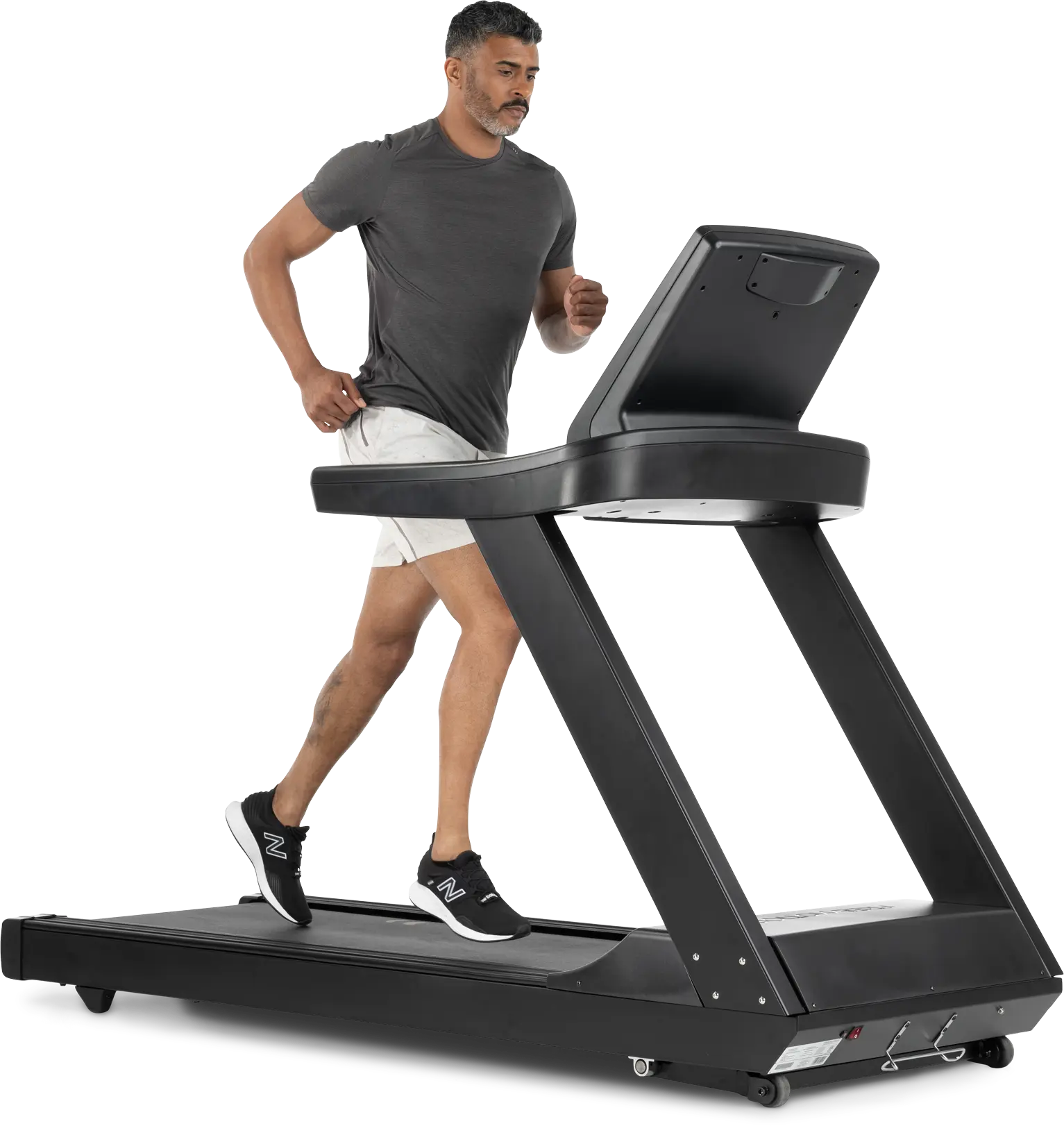 طراحی داخلی یک تردمیل بدون موتور با سیستم تنظیم سرعت دستی