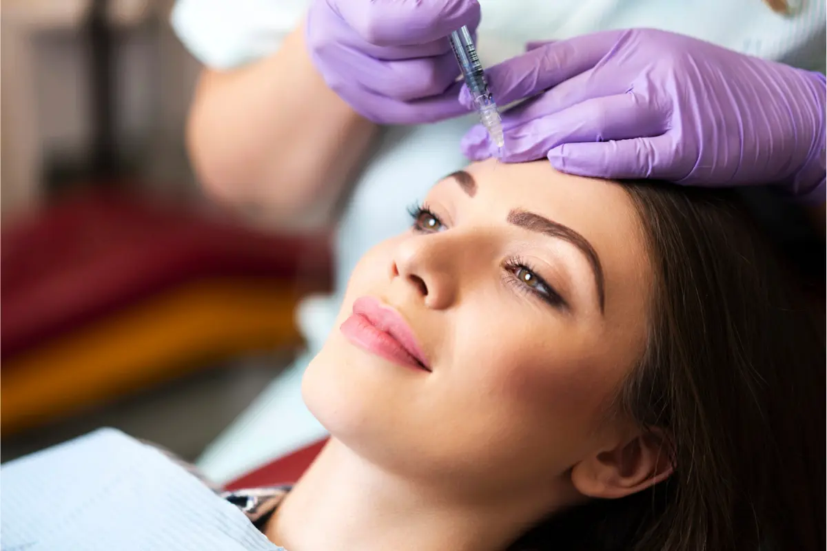 یک نمونه از نتایج طبیعی و زیبایی پس از تزریق بوتاکس