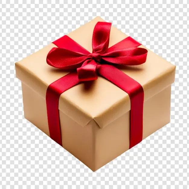 باکس گل زیبا با ريبون قرمز برای مناسبت‌های خاص