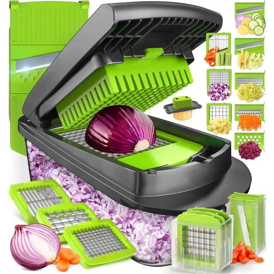 سبزی خردکن با ظرفیت بالا و طراحی کاربردی