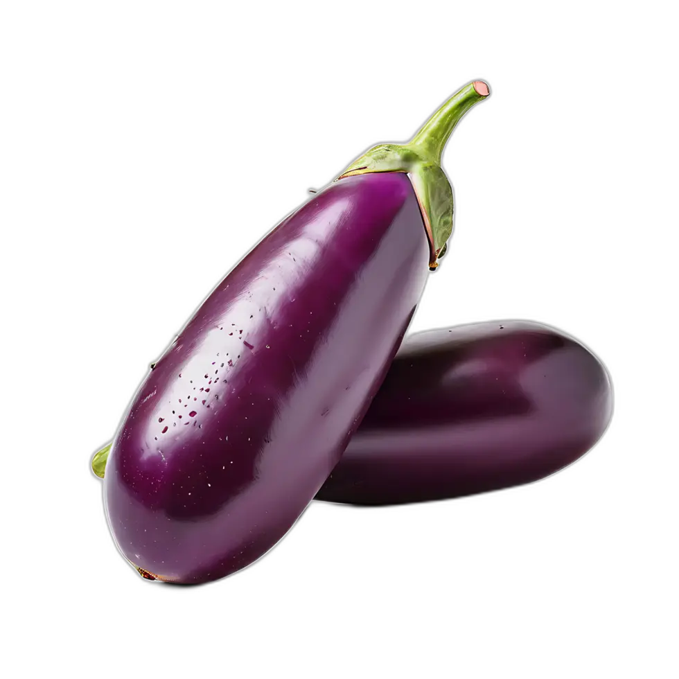 بادمجان قلمی بریده شده و آماده پخت و پز