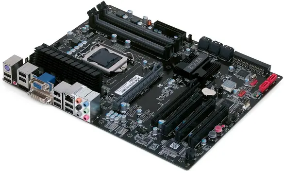 مادربرد EVGA با طراحی ساده و کارآمد