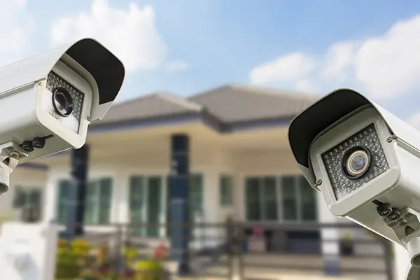 نصب دوربین مداربسته با زاویه دید گسترده در پارکینگ