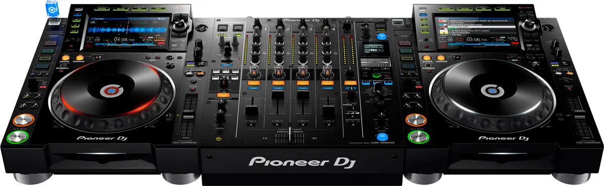 میکسر DJ حرفه‌ای با امکانات پیشرفته و کنترل‌های دقیق