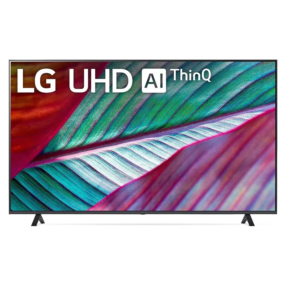 نمونهای از تلویزیون ال جی با پنل QLED و کیفیت تصویر بالا