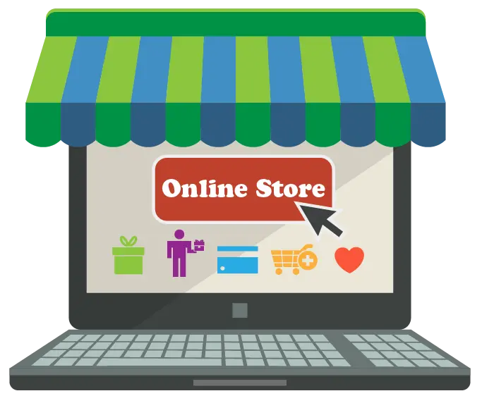 نمونه طراحی فروشگاه اینترنتی با رابط کاربری ساده و مدرن