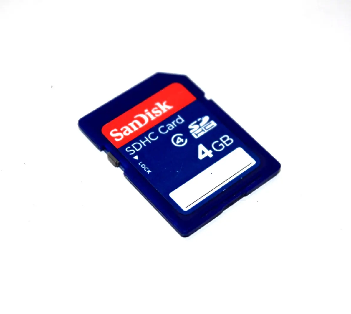 نمونه کارت حافظه microSD با سرعت بالا