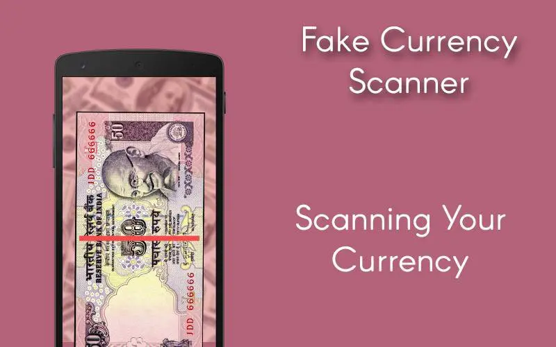 نمایشگر دیجیتال دستگاه تشخیص اسکناس با نتایج تشخیص اسکناس اصل و جعلی