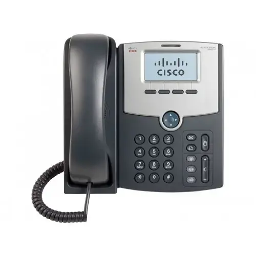 تلفن تحت شبکه Cisco SPA514G با نمایشگر رنگی و دکمه‌های برنامه‌پذیر