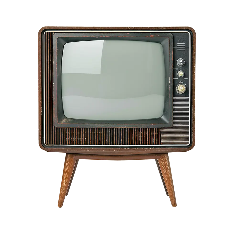 تلویزیون مدرن با طراحی ساده و صفحه نمایش بزرگ