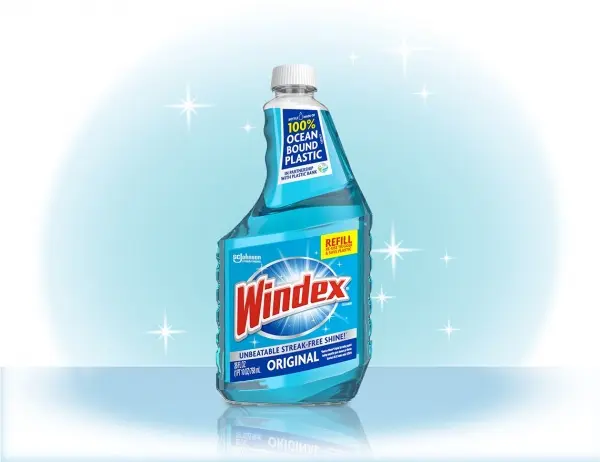 بوتیل شیشه پاک کن Windex با طراحی مدرن و قابل استفاده مجدد