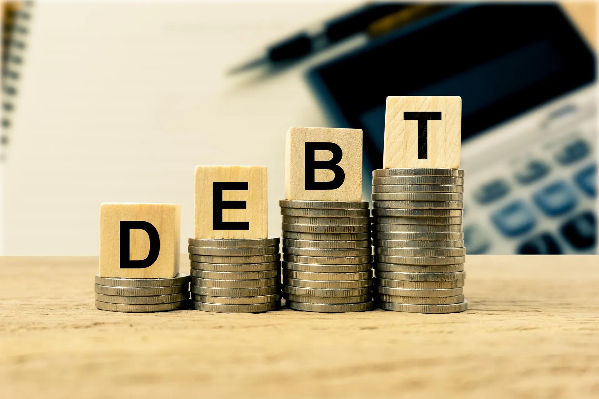 نمودار افزایش بدهی دولت در طول زمان