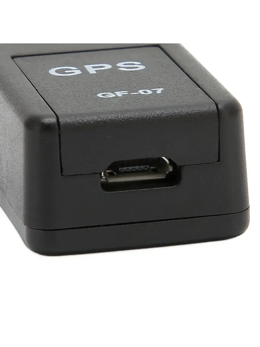 نمایی از یک ردیاب GPS کوچک و مدار ماهوارههای GPS