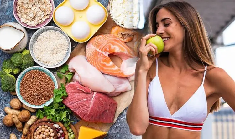 چهارهسته غذایی سالم شامل پروتئین، کربوهیدرات، چربی و فیبر