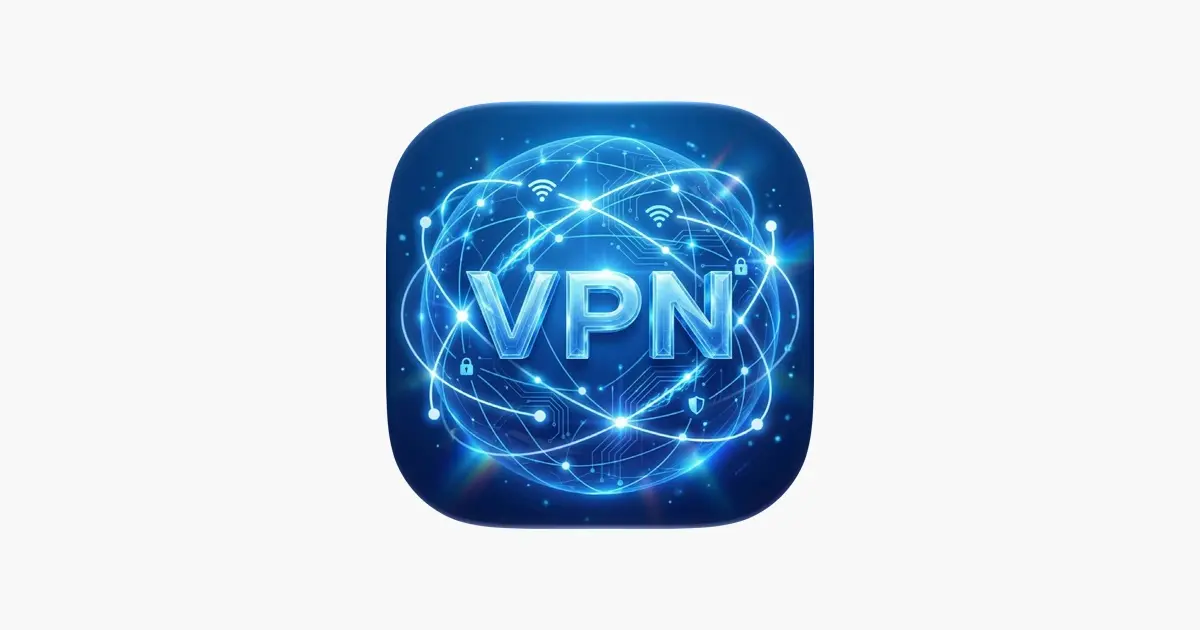 نمونهای از رابط کاربری یک برنامه VPN روی تلفن همراه