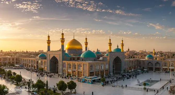 باغ مشیر مشهد با معماری سنتی و فضای سبز