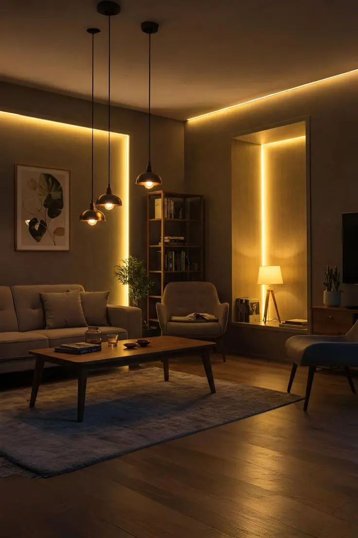 نورپردازی پذیرایی چگونه باشد؛ راهنمای کامل و کاربردی