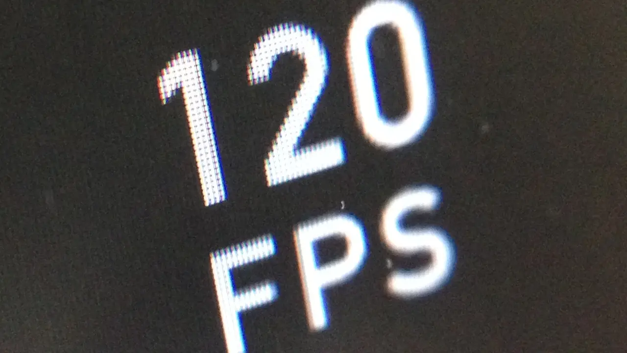 نمونهای از نمایش تصاویر با کیفیت بالا در یک دستگاه با FPS بالا