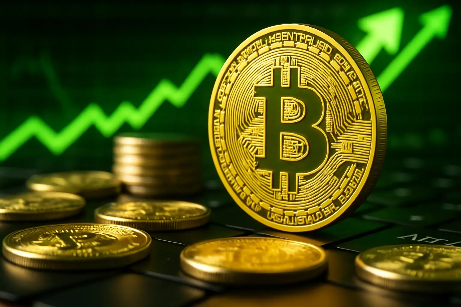 نمودار عرضه بیت‌کوین و تأثیر هاوینگ بر کاهش تعداد کوین‌های جدید