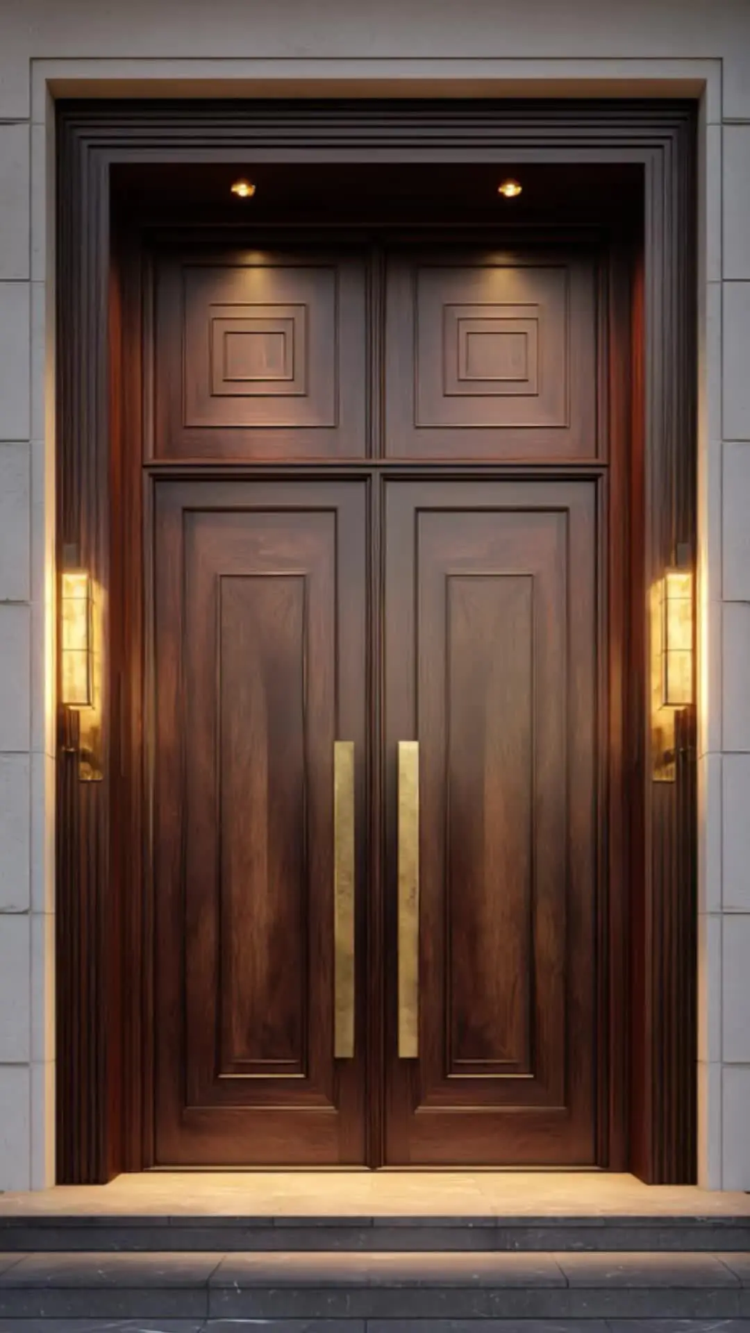 نمونه‌های مختلف درب آلومینیومی و UPVC برای مقایسه بصری و انتخاب مناسب‌تر
