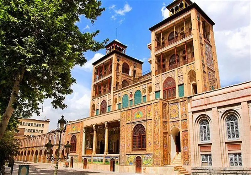 منظره جنگلهای سرسبز استان گلستان با درختان بلوط و راش