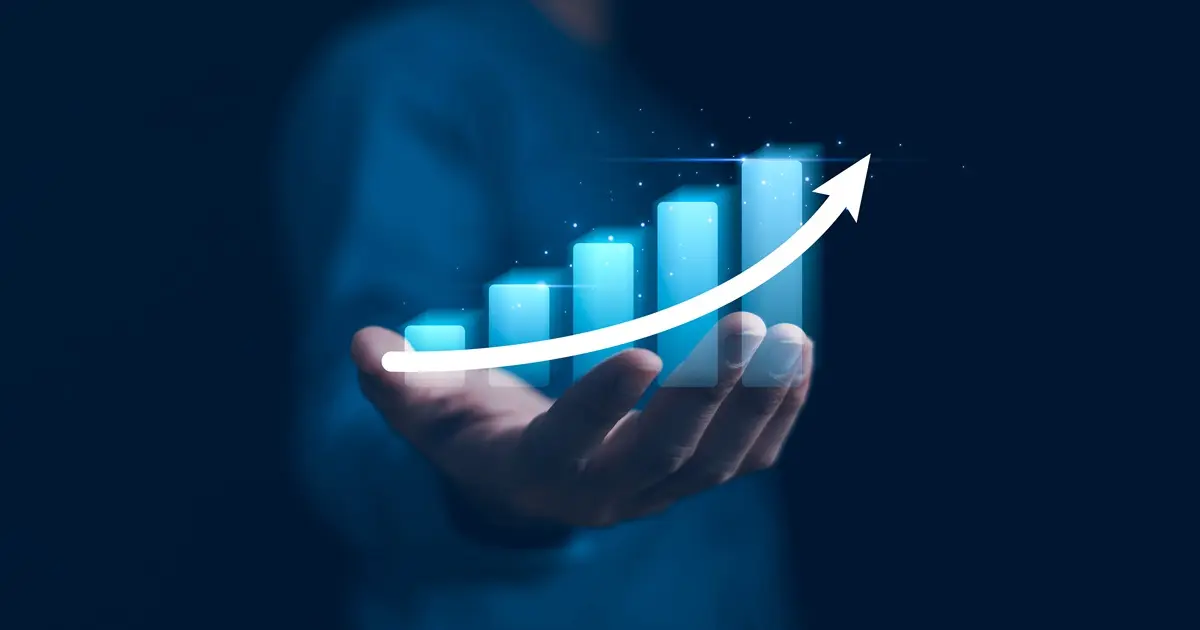 نمایی از رشد فروش و افزایش سهم بازار در کسب‌وکار