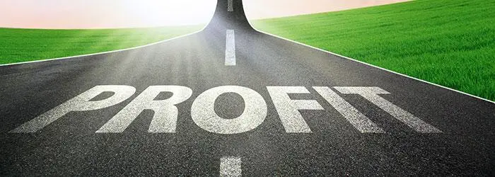 نمودار تحلیل مالی و مقایسه هزینهها و درآمدها
